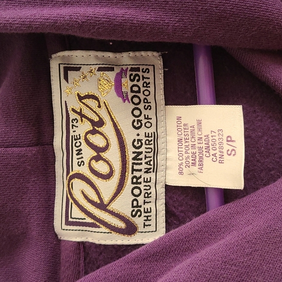 Roots purple hoodie - Unisex - Picture 6 of 6